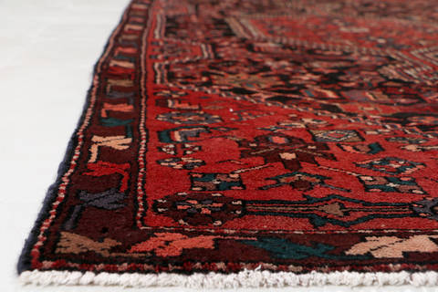 Zanjan Blue Hand Knotted 310 X 83 Area Rug 99-111487 Image 9