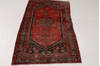 Zanjan Red Hand Knotted 34 X 63  Area Rug 99-111500 Thumb 1