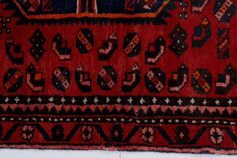 Zanjan Red Hand Knotted 36 X 60 Area Rug 99-111503 Image 8