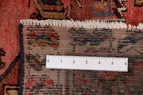 Zanjan Red Runner Hand Knotted 29 X 62 Area Rug 99-111509 Image 11