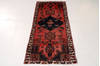 Zanjan Red Runner Hand Knotted 29 X 62  Area Rug 99-111509 Thumb 1