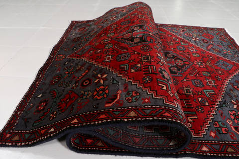 Zanjan Red Hand Knotted 37 X 62 Area Rug 99-111525 Image 11