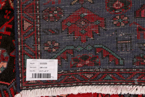 Zanjan Red Hand Knotted 37 X 62 Area Rug 99-111525 Image 14