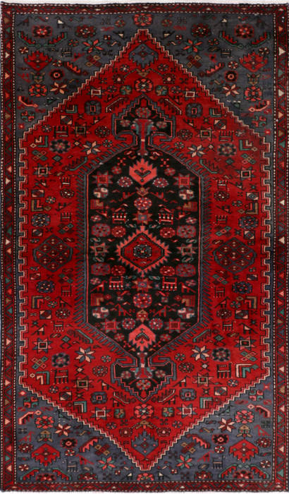 Zanjan Red Hand Knotted 37 X 62 Area Rug 99-111525 Image 0