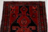 Hamedan Red Runner Hand Knotted 33 X 66 Area Rug 99-111538 Thumb 2