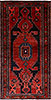 Hamedan Red Runner Hand Knotted 33 X 66  Area Rug 99-111538 Thumb 0