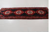Zanjan Blue Runner Hand Knotted 33 X 99 Area Rug 99-111561 Thumb 5