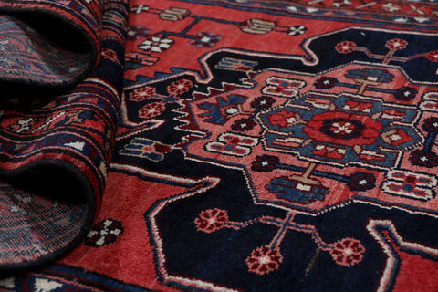 Zanjan Red Runner Hand Knotted 36 X 104 Area Rug 99-111569 Image 12
