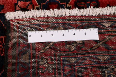 Zanjan Red Runner Hand Knotted 36 X 104 Area Rug 99-111569 Image 14