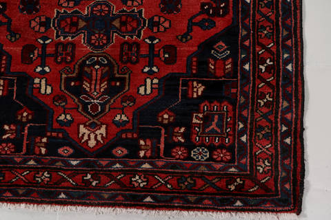 Zanjan Red Runner Hand Knotted 36 X 104 Area Rug 99-111569 Image 8