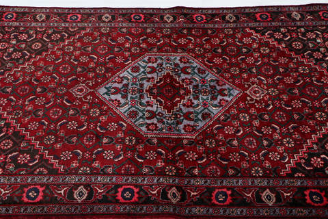Zanjan Red Hand Knotted 43 X 67 Area Rug 99-111607 Image 10