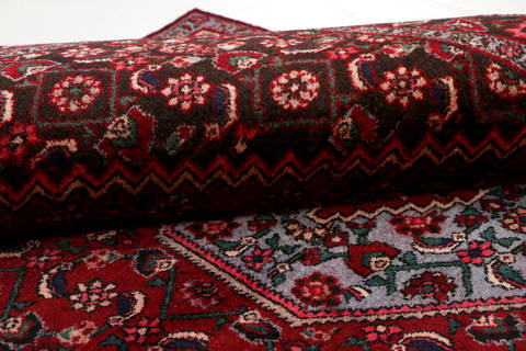 Zanjan Red Hand Knotted 43 X 67 Area Rug 99-111607 Image 12