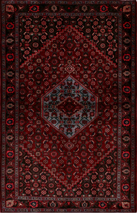 Zanjan Red Hand Knotted 43 X 67 Area Rug 99-111607 Image 0