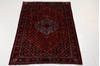 Zanjan Red Hand Knotted 43 X 67  Area Rug 99-111607 Thumb 1