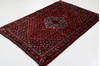 Zanjan Red Hand Knotted 43 X 67  Area Rug 99-111607 Thumb 9