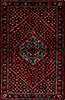 Zanjan Red Hand Knotted 43 X 67  Area Rug 99-111607 Thumb 0