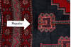 Zanjan Blue Runner Hand Knotted 47 X 110 Area Rug 99-111624 Thumb 6