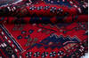 Hamedan Red Square Hand Knotted 48 X 410 Area Rug 99-111636 Thumb 14