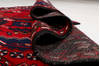 Hamedan Red Square Hand Knotted 48 X 410 Area Rug 99-111636 Thumb 15