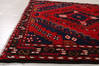 Hamedan Red Square Hand Knotted 48 X 410 Area Rug 99-111636 Thumb 18