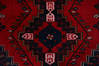 Hamedan Red Square Hand Knotted 48 X 410 Area Rug 99-111636 Thumb 8