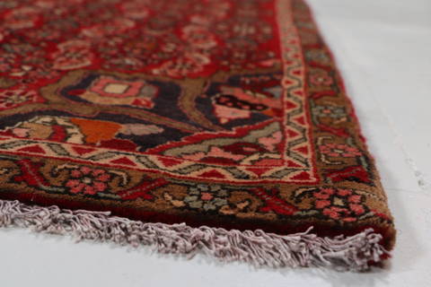 Bidjar Red Hand Knotted 31 X 50  Area Rug 99-111645 Image 11
