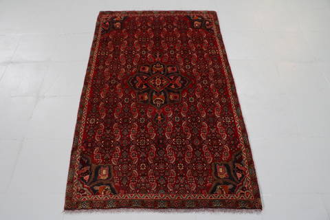 Bidjar Red Hand Knotted 31 X 50  Area Rug 99-111645 Image 1
