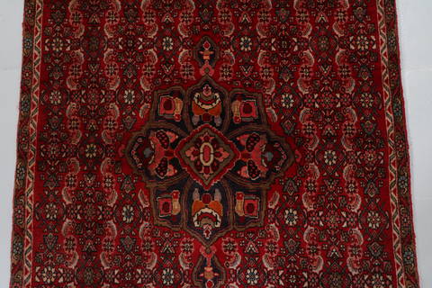 Bidjar Red Hand Knotted 31 X 50  Area Rug 99-111645 Image 4