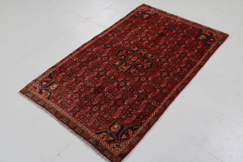 Bidjar Red Hand Knotted 31 X 50  Area Rug 99-111645 Image 7