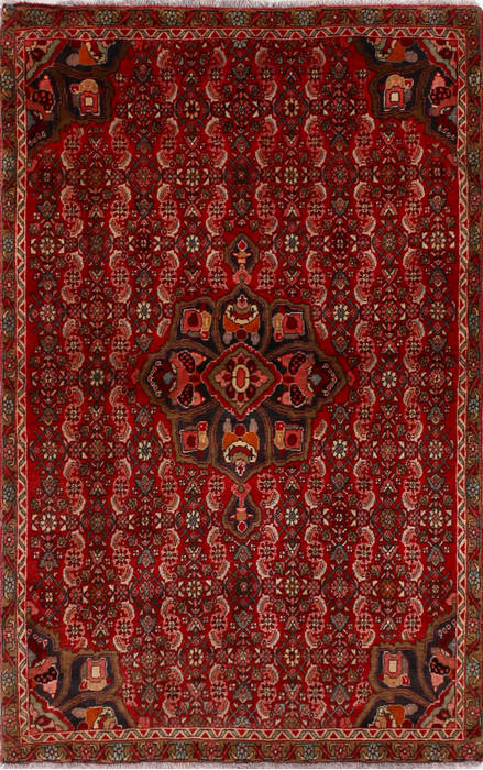 Bidjar Red Hand Knotted 31 X 50  Area Rug 99-111645 Image 0