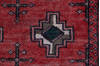 Turkman Red Square Hand Knotted 27 X 30  Area Rug 99-111646 Thumb 11