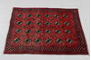 Turkman Red Square Hand Knotted 27 X 30 Area Rug 99-111646 Thumb 4