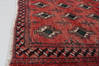 Turkman Red Square Hand Knotted 27 X 30  Area Rug 99-111646 Thumb 7
