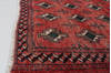 Turkman Red Square Hand Knotted 27 X 30 Area Rug 99-111646 Thumb 7