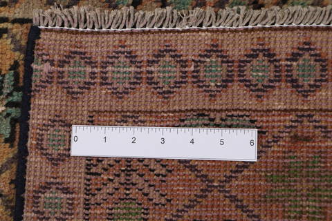 Tabriz Yellow Hand Knotted 30 X 48  Area Rug 99-111647 Image 14