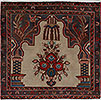 Tabriz Beige Square Hand Knotted 22 X 23  Area Rug 99-111662 Thumb 0