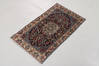 Kerman Blue Hand Knotted 110 X 30  Area Rug 99-111665 Thumb 3