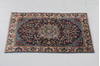 Kerman Blue Hand Knotted 110 X 30 Area Rug 99-111665 Thumb 4