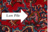 Mashad Red Hand Knotted 82 X 112 Area Rug 99-111667 Thumb 12