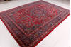 Mashad Red Hand Knotted 82 X 112 Area Rug 99-111667 Thumb 3