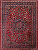 Mashad Red Hand Knotted 82 X 112  Area Rug 99-111667 Thumb 0