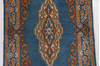 Kerman Blue Runner Hand Knotted 24 X 131  Area Rug 99-111669 Thumb 5