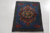 Tabriz Blue Hand Knotted 24 X 28  Area Rug 99-111689 Thumb 1