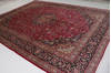 Mashad Red Hand Knotted 99 X 1210  Area Rug 99-111705 Thumb 3