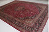 Mashad Red Hand Knotted 99 X 1210 Area Rug 99-111705 Thumb 3