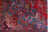 Sabzevar Red Hand Knotted 95 X 124 Area Rug 99-111706 Thumb 10