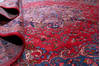 Sabzevar Red Hand Knotted 95 X 124 Area Rug 99-111706 Thumb 11
