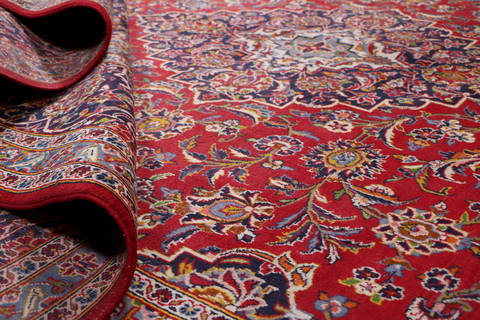 Ardakan Red Hand Knotted 98 X 131 Area Rug 99-111707 Image 11