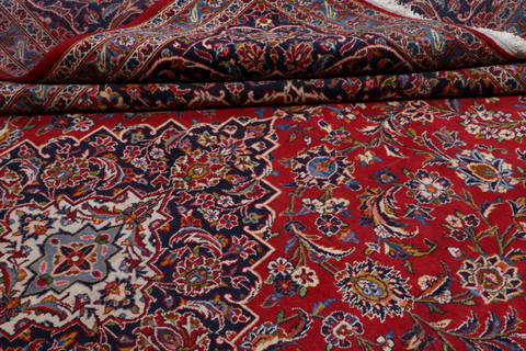 Ardakan Red Hand Knotted 98 X 131 Area Rug 99-111707 Image 12