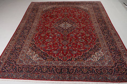 Ardakan Red Hand Knotted 98 X 131 Area Rug 99-111707 Image 1